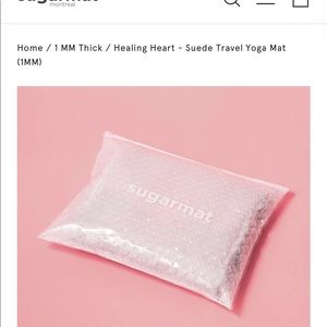 Sugarmat- yoga mat and travel case -1mm
